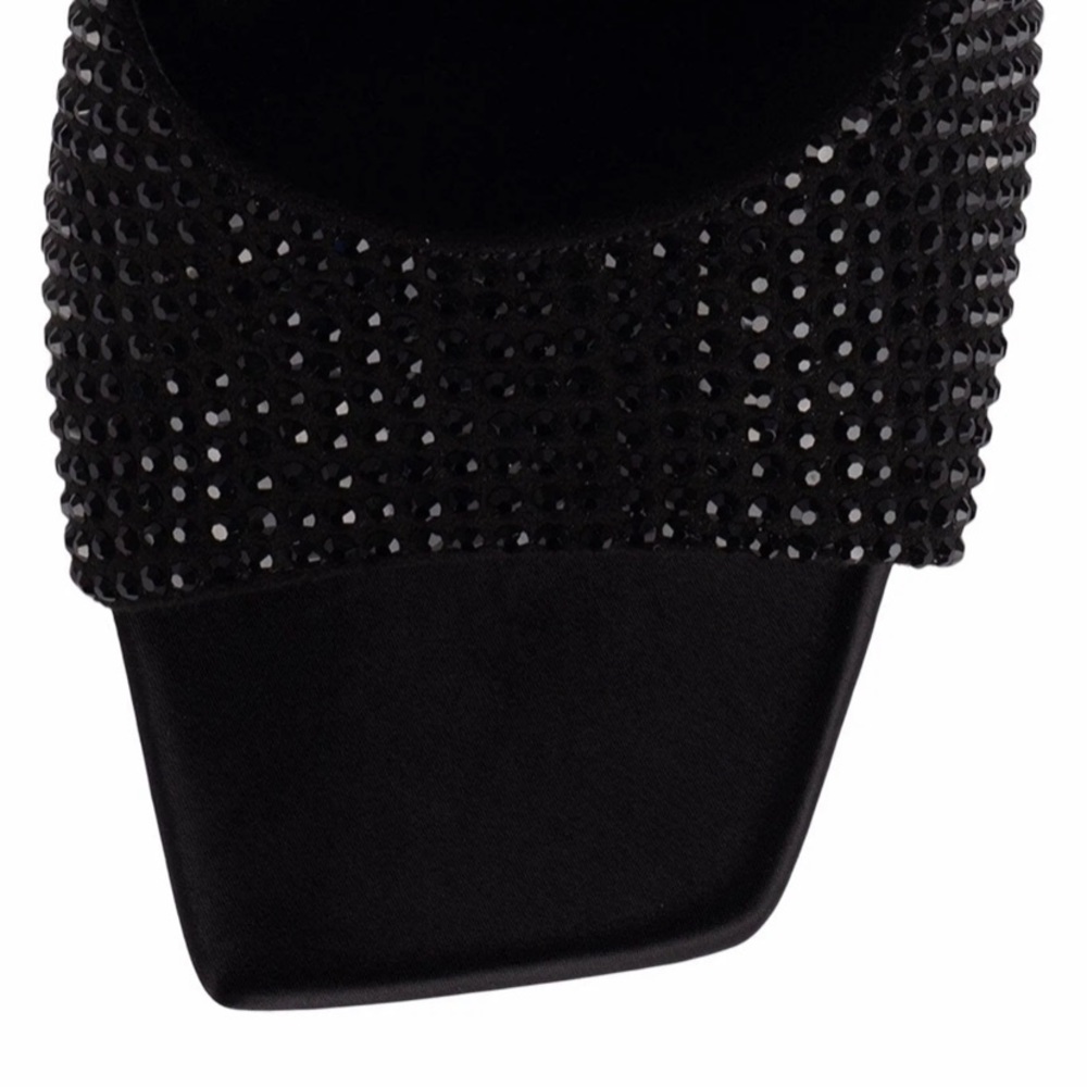 Jeffrey Campbell Hollywood Rhinestone Platform Sandals Size 7 - Picture 6 of 13
